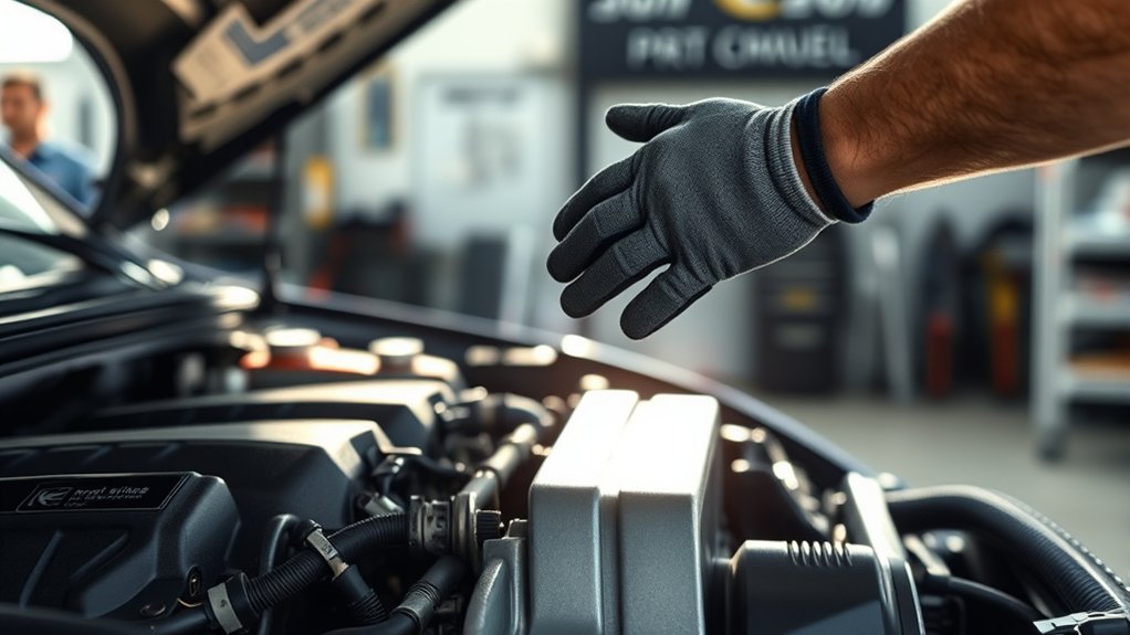 call a mechanic promptly