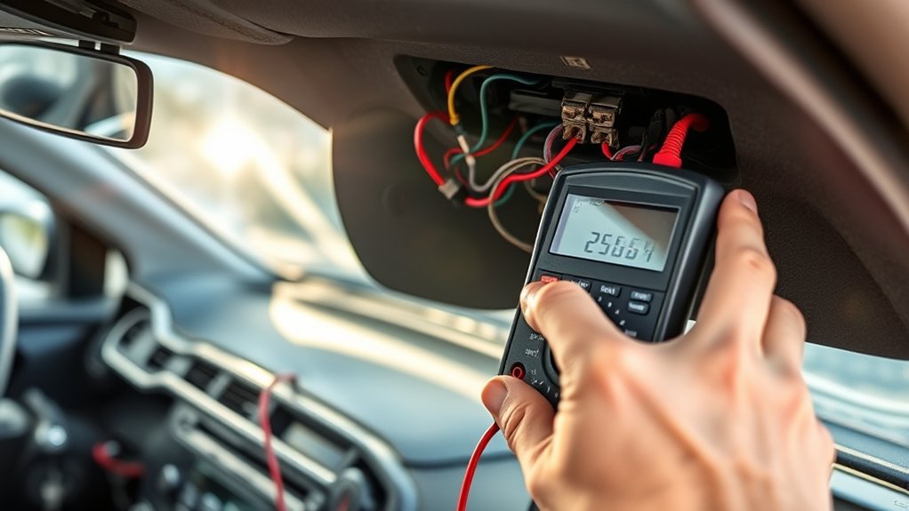 check electrical system faults
