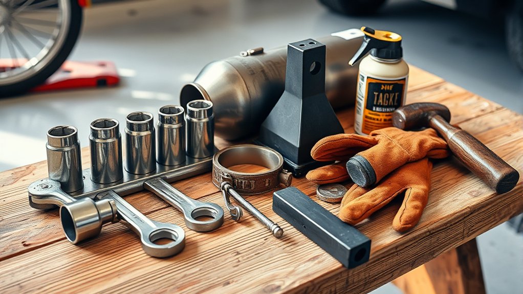 essential muffler repair tools
