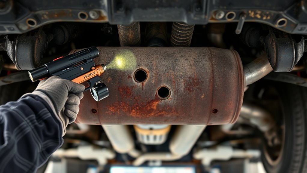 inspect rust and leaks