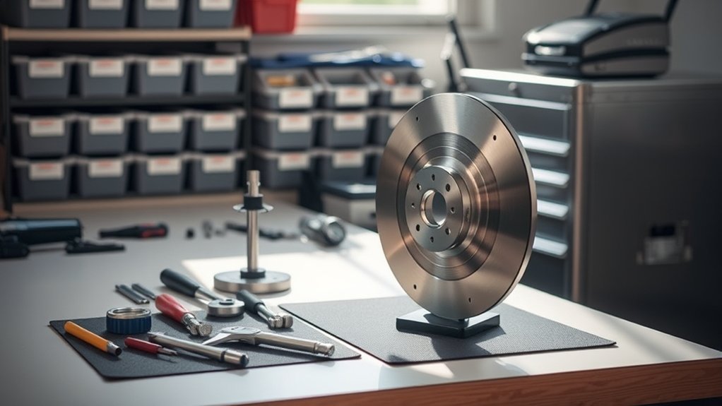 organize tools clear workspace