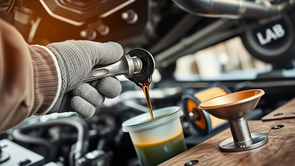 safe oil change procedure