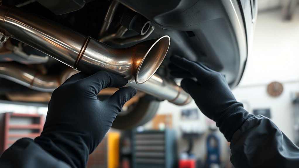 signs of exhaust system failure