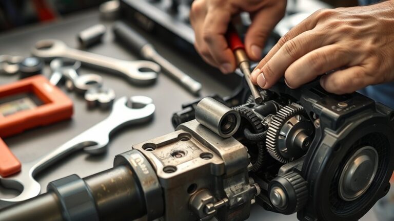 steps for gearbox repair